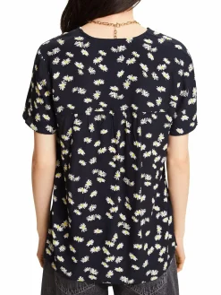 Damen Esprit Damen Bluse mit V-Ausschnitt