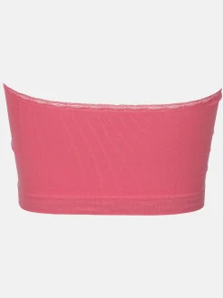 Damen Sure Damen Bustiers mit Spitzenbesatz im 2er Pack