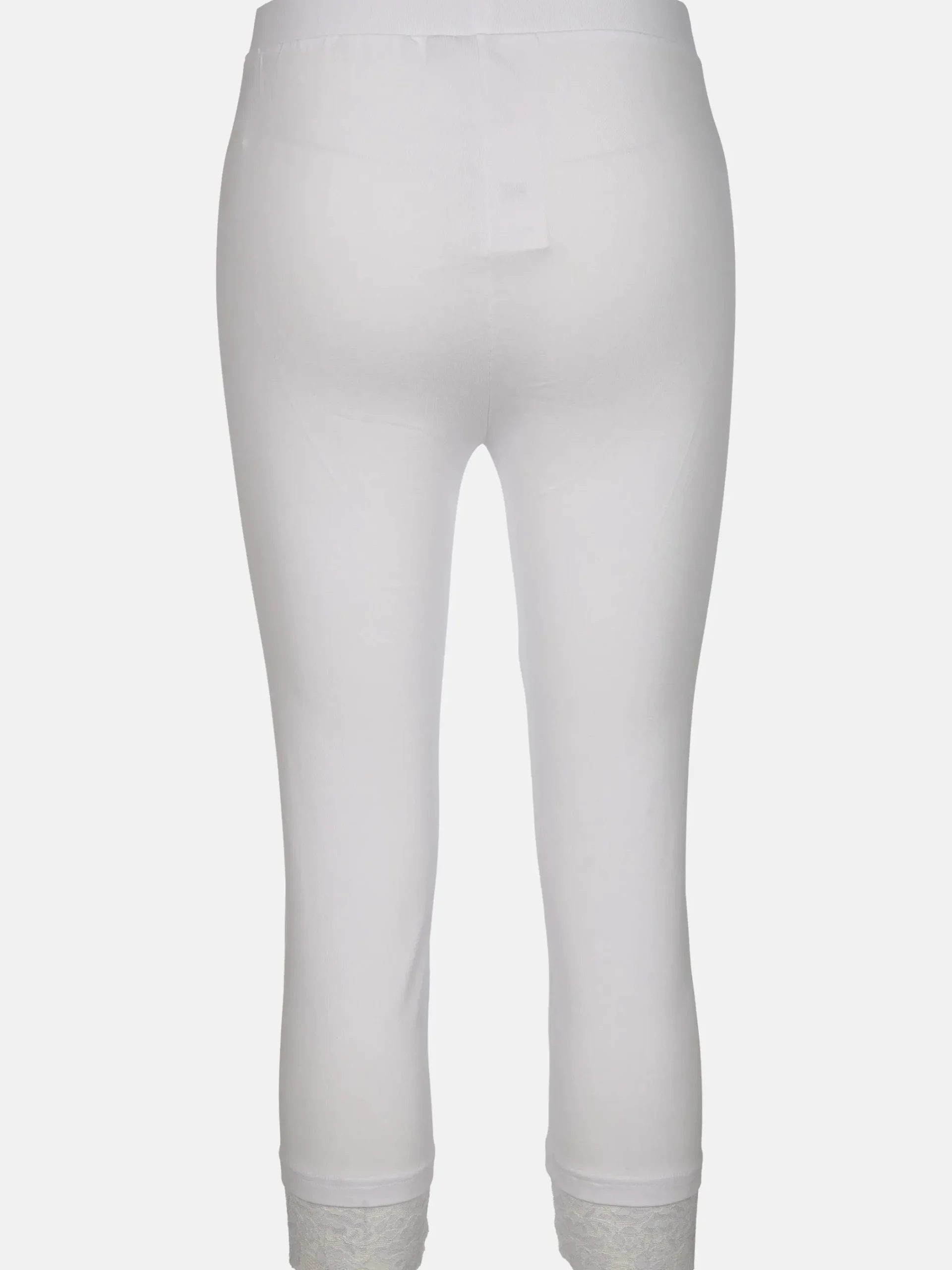 Damen Sure Damen Capri Leggings mit Spitzenbesatz