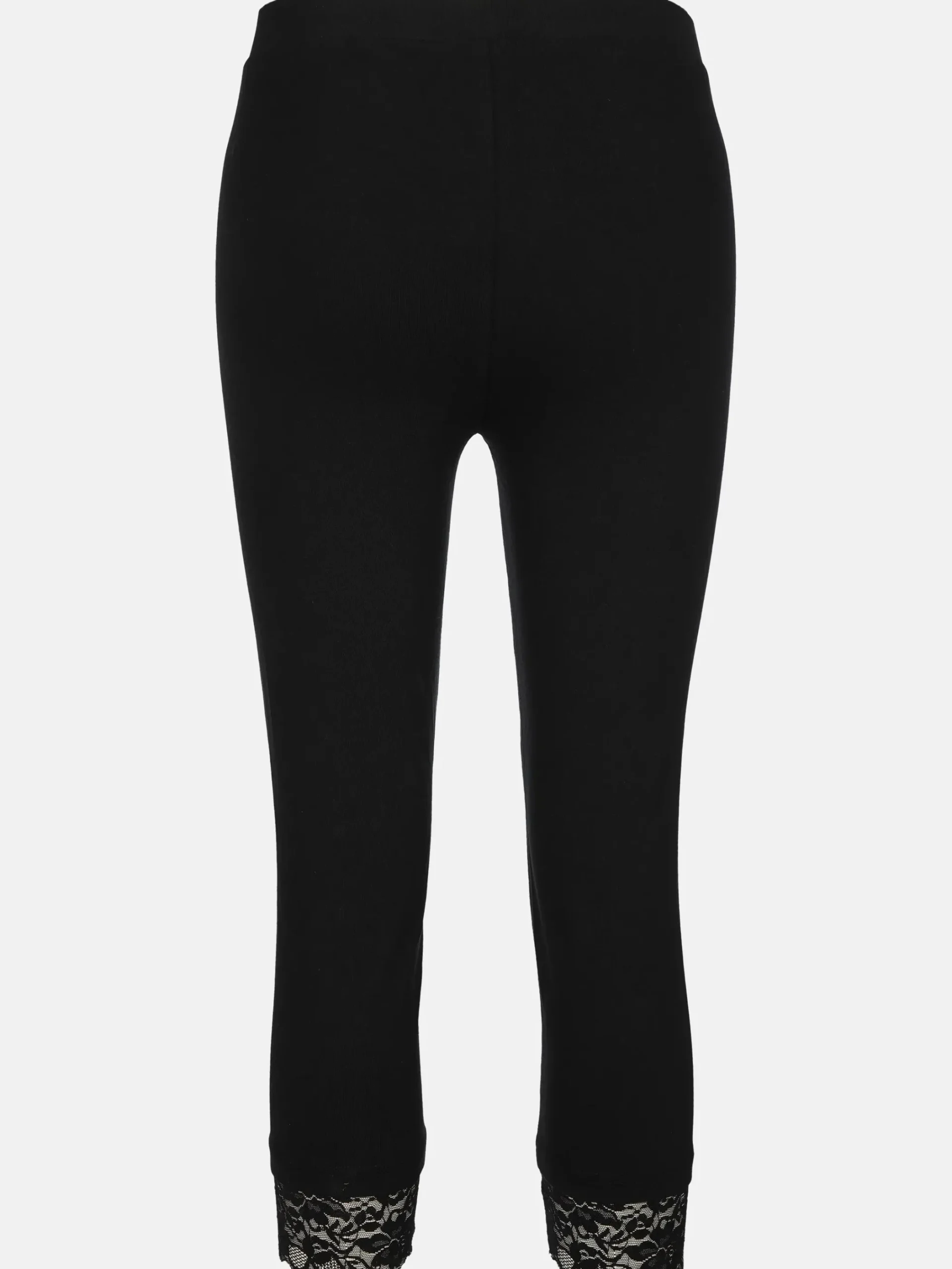 Damen Sure Damen Capri Leggings mit Spitzenbesatz