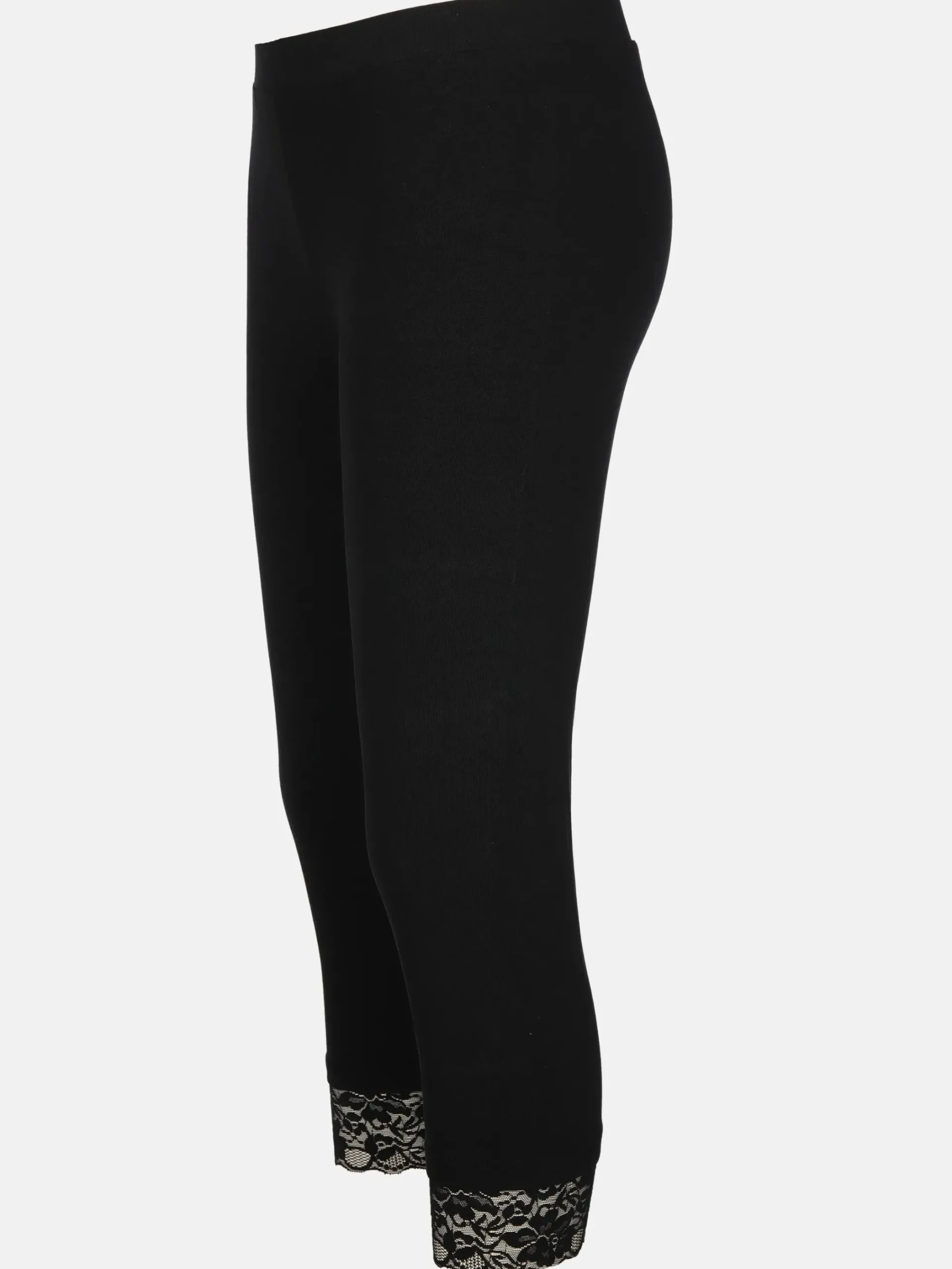Damen Sure Damen Capri Leggings mit Spitzenbesatz