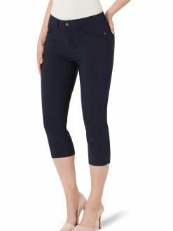 Damen Stooker DOB Damen Capri 5-Pocket Slim Fit