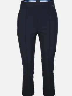 Damen Lisa Tossa Damen Caprihose mit Elastikbund