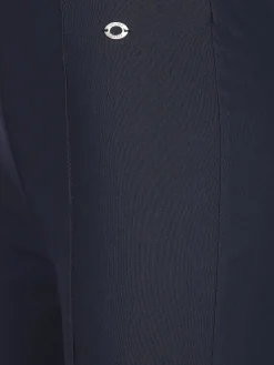 Damen Lisa Tossa Damen Caprihose mit Elastikbund