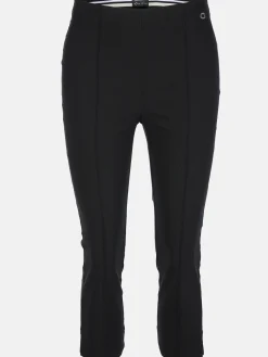 Damen Lisa Tossa Damen Caprihose mit Elastikbund