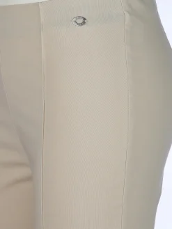 Damen Lisa Tossa Damen Caprihose mit Elastikbund