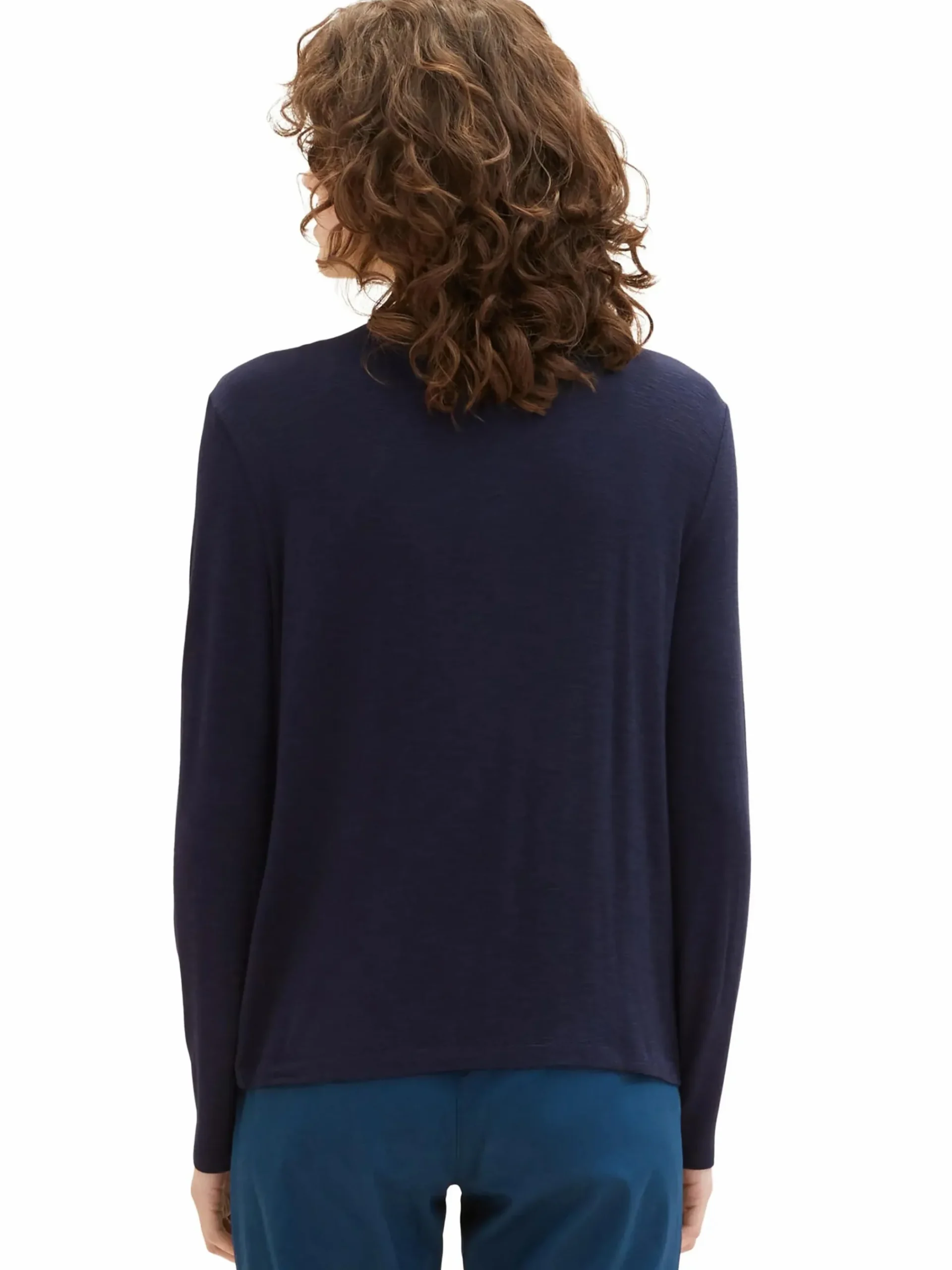 Damen Tom Tailor Damen Cardigan unifarben