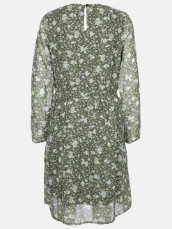 Damen Sure Damen Chiffonkleid mit V-Ausschnitt