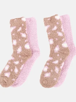 Damen Camano Damen Cozy Kuschelsocken im 2er Pack