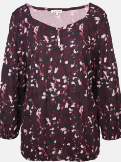 Damen Tom Tailor Damen Crincle-Blusenshirt