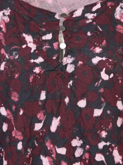 Damen Tom Tailor Damen Crincle-Blusenshirt