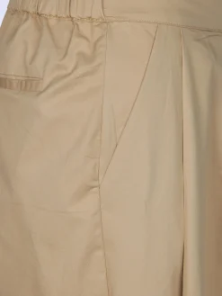 Damen IX-O Damen Culotte Hose mit Bundfalten