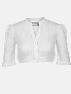 Damen Brandl Tracht Damen Dirndlbluse mit Spitze