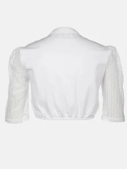 Damen Brandl Tracht Damen Dirndlbluse mit Spitze