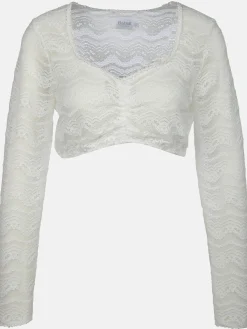 Damen Brandl Tracht Damen Dirndlbluse mit weicher Spitze