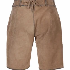 Damen Brandl Tracht Damen Echtleder-Bermuda in lässiger Vintage-Optik