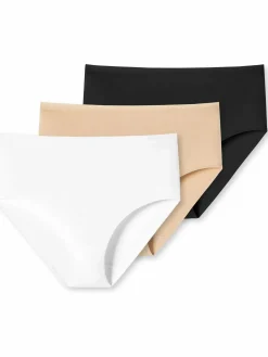 Damen Schiesser Damen 3er Pack Midi-Slips