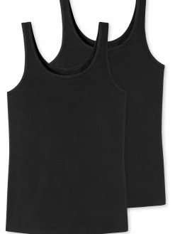 Damen UNCOVER by Schiesser Damen 2er Pack Trägertops