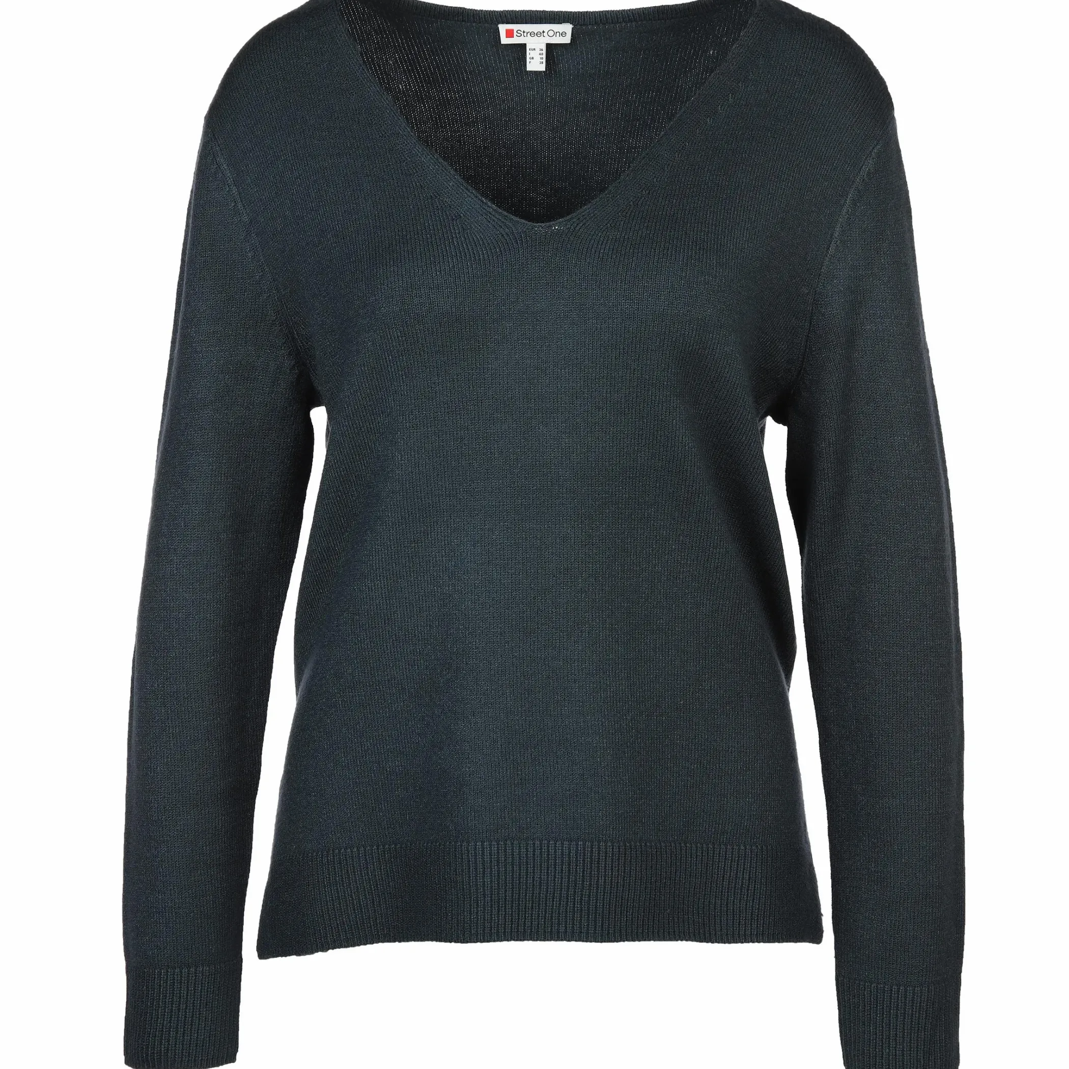 Damen Street One Damen Flauschshirt in melierter Optik