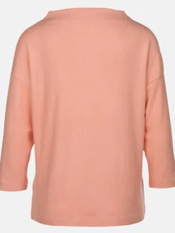 Damen Sure Damen Flauschshirt mit 3/4 langem Arm