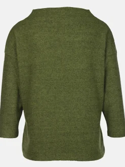 Damen Sure Damen Flauschshirt mit 3/4 langem Arm