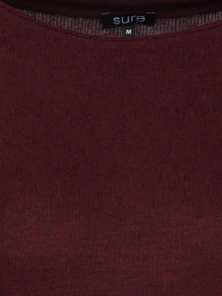 Damen Sure Damen Flauschshirt mit 3/4 langem Arm