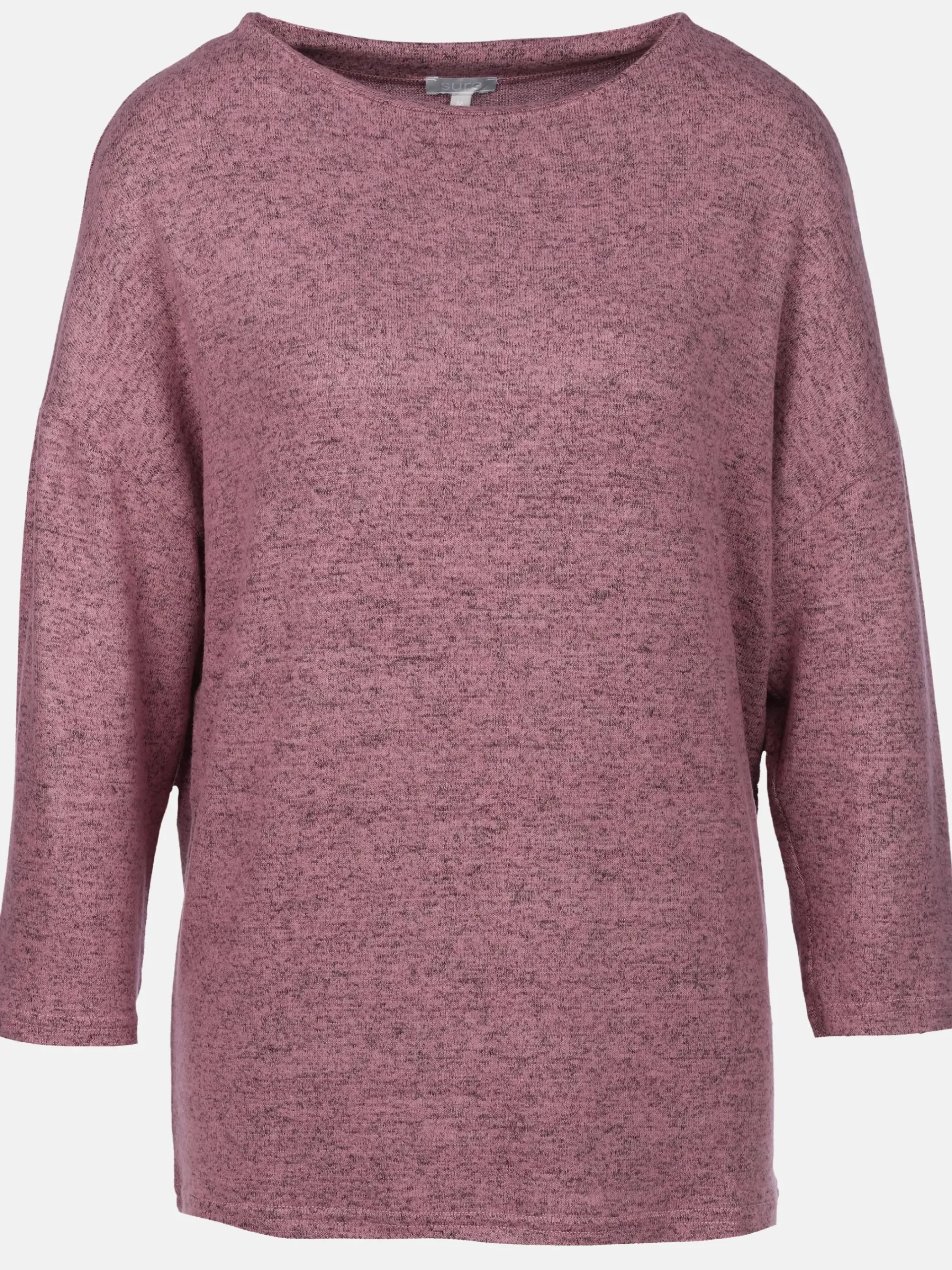 Damen Sure Damen Flauschshirt mit 3/4 langem Arm