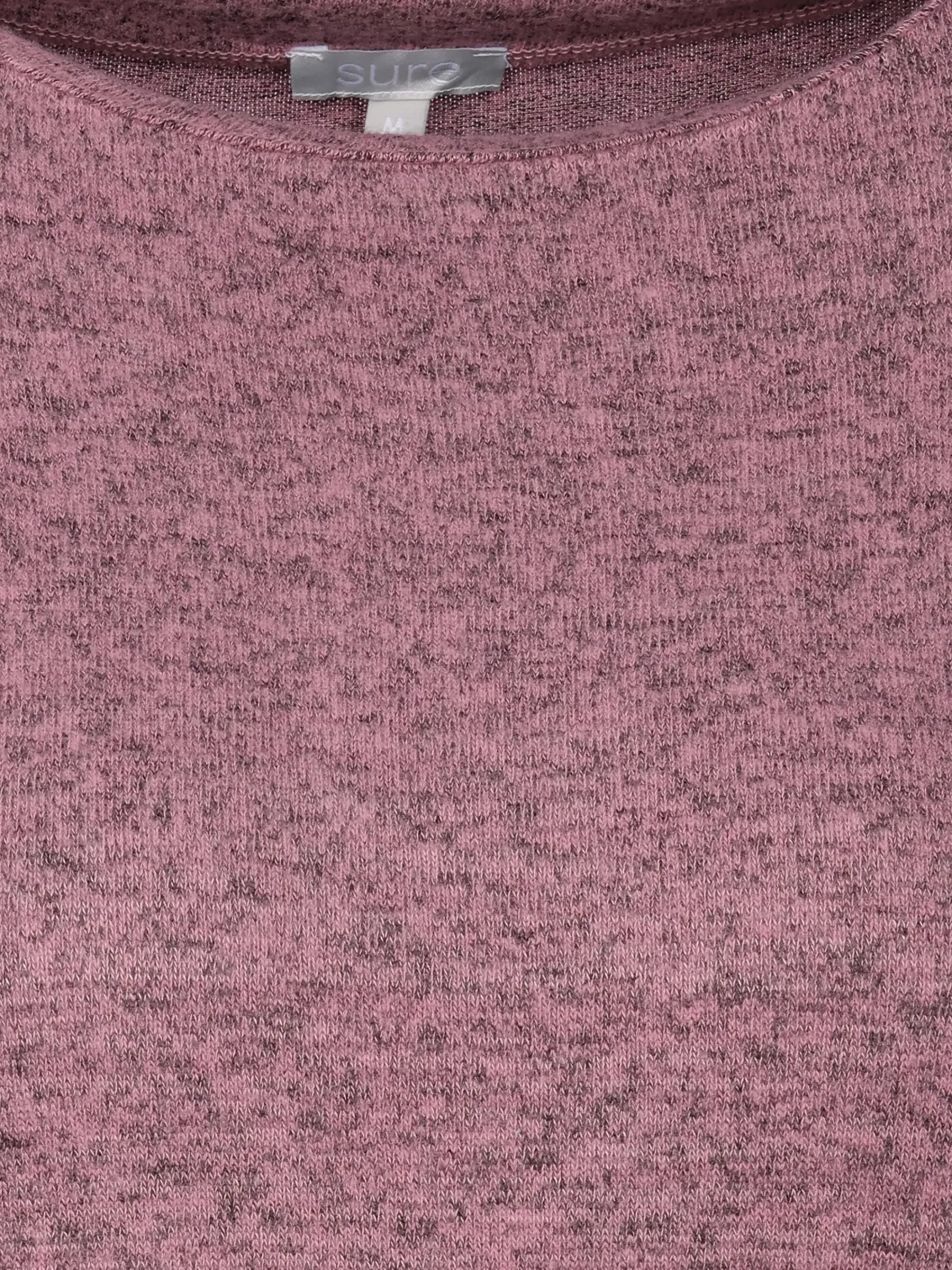 Damen Sure Damen Flauschshirt mit 3/4 langem Arm