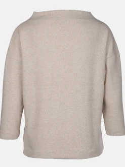 Damen Sure Damen Flauschshirt mit 3/4 langem Arm