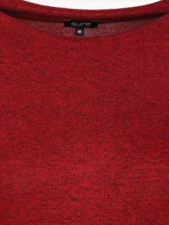 Damen Sure Damen Flauschshirt mit 3/4 langem Arm