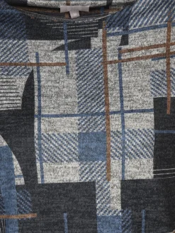 Damen Sure Damen Flauschshirt mit Kelchkragen