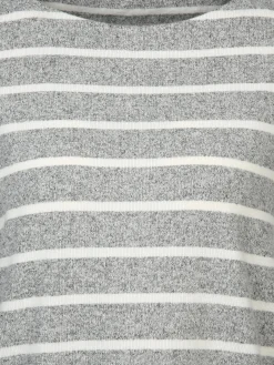 Damen Sure Damen Flauschshirt mit Streifen