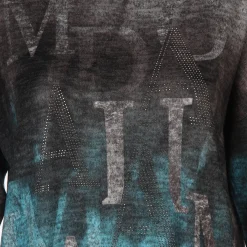 Damen Sure Damen Flauschshirt mit Ziernieten