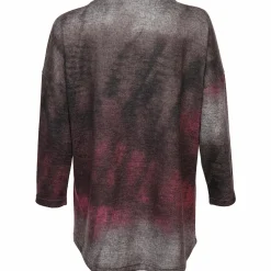 Damen Sure Damen Flauschshirt mit Ziernieten