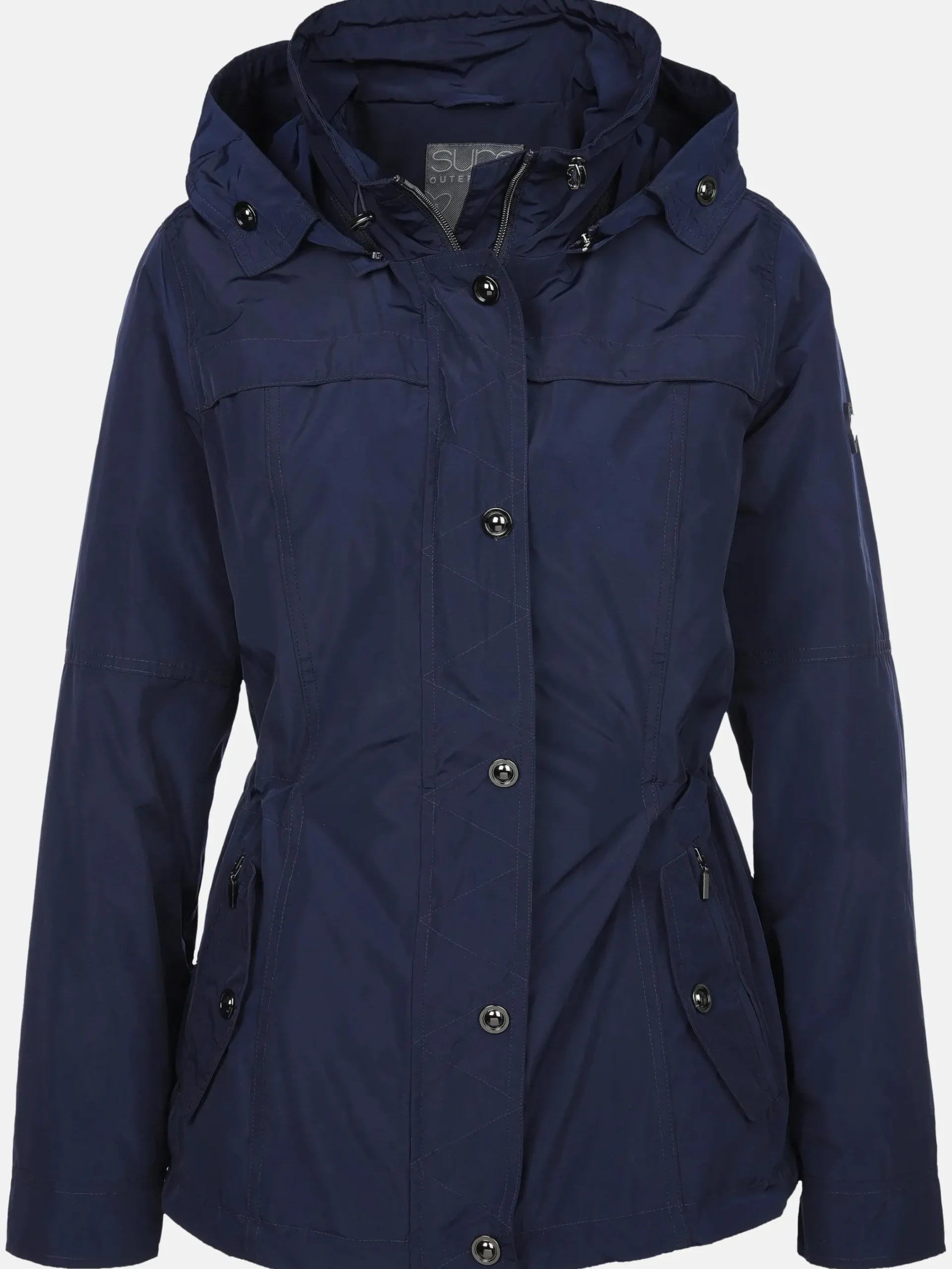 Damen Sure Damen Freizeitjacke mit abnehmbarer Kapuze