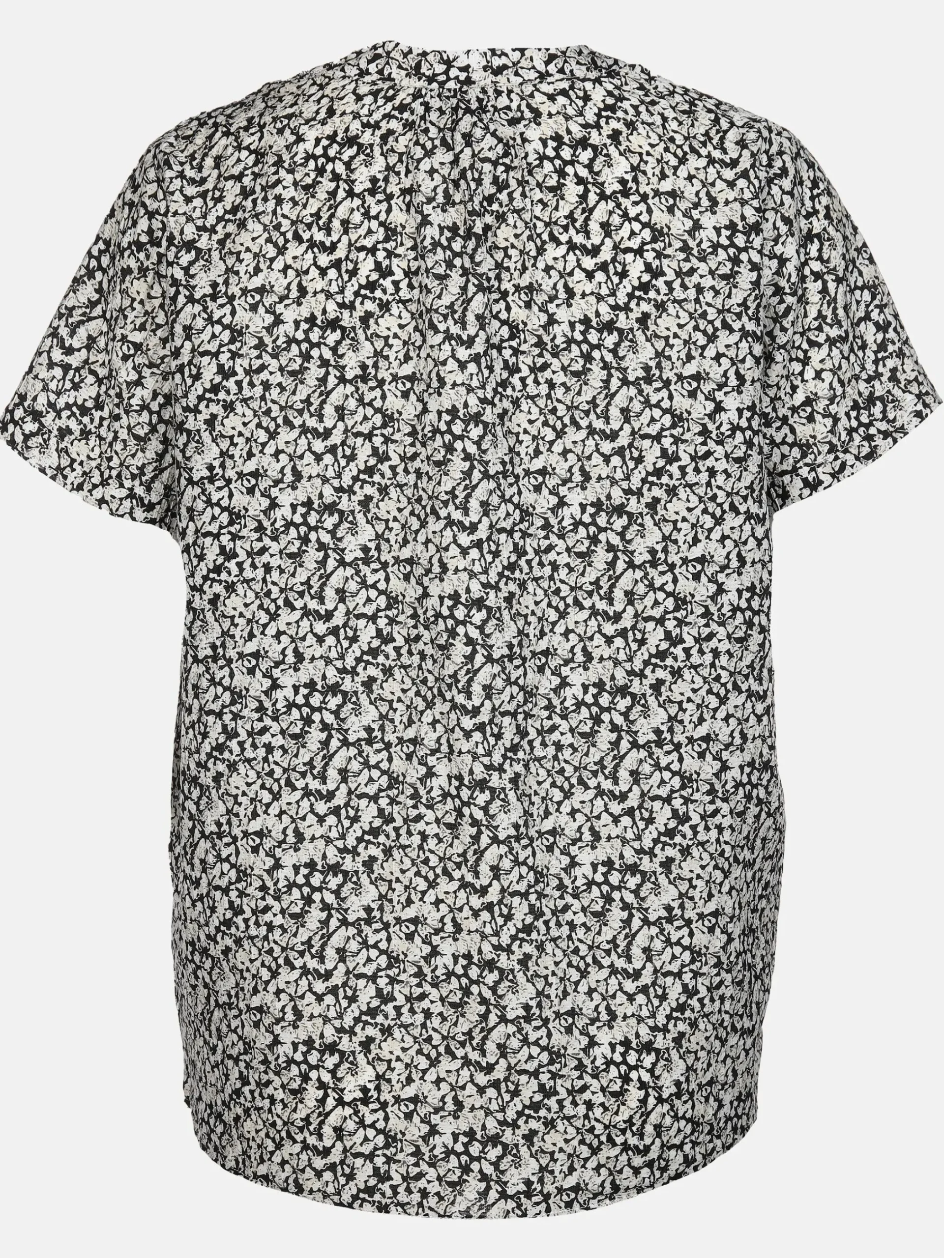 Damen Lisa Tossa Damen Halbarmbluse mit Alloverprint