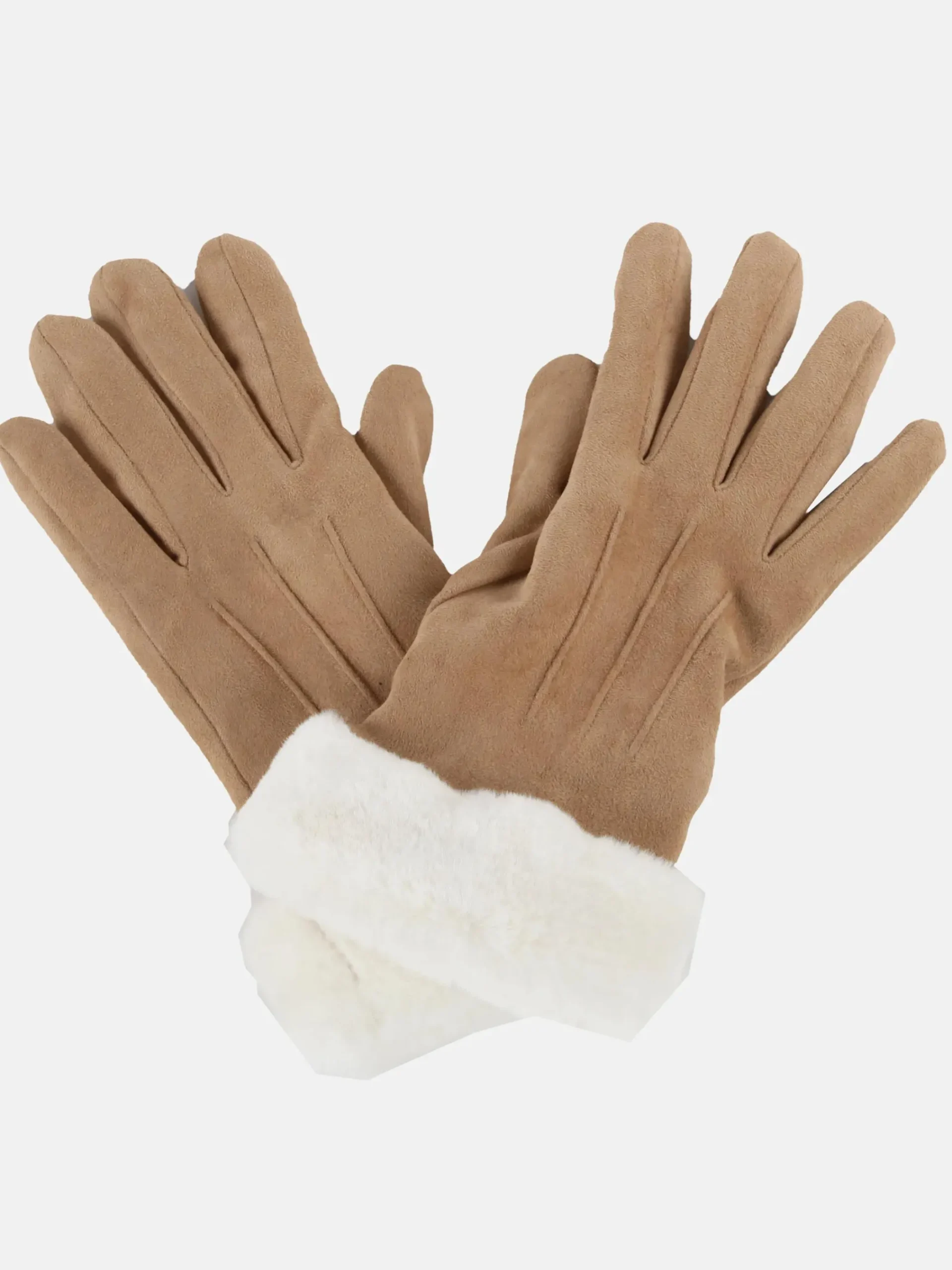 Damen Sure Damen Handschuhe mit Kunstpelz