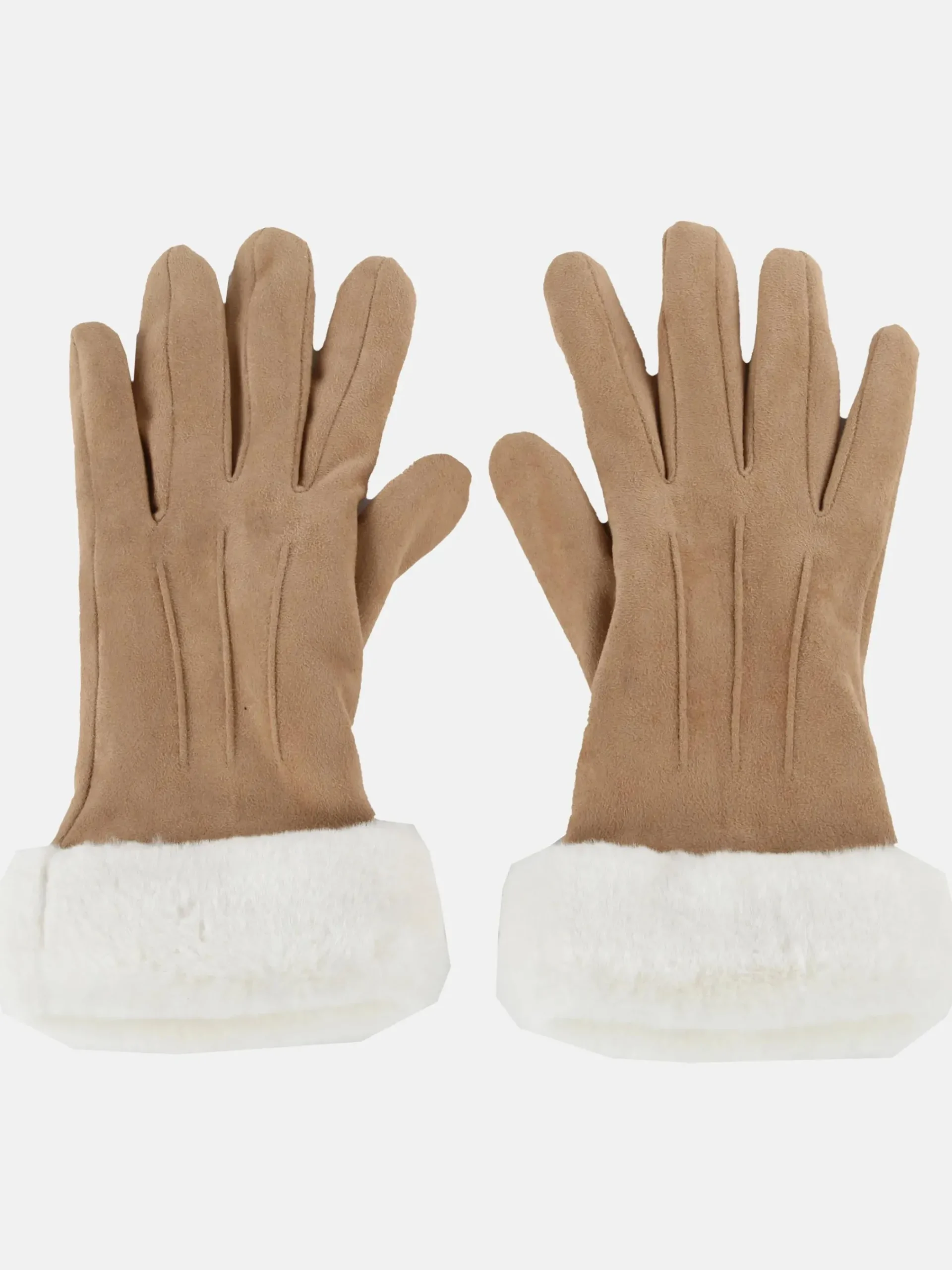 Damen Sure Damen Handschuhe mit Kunstpelz