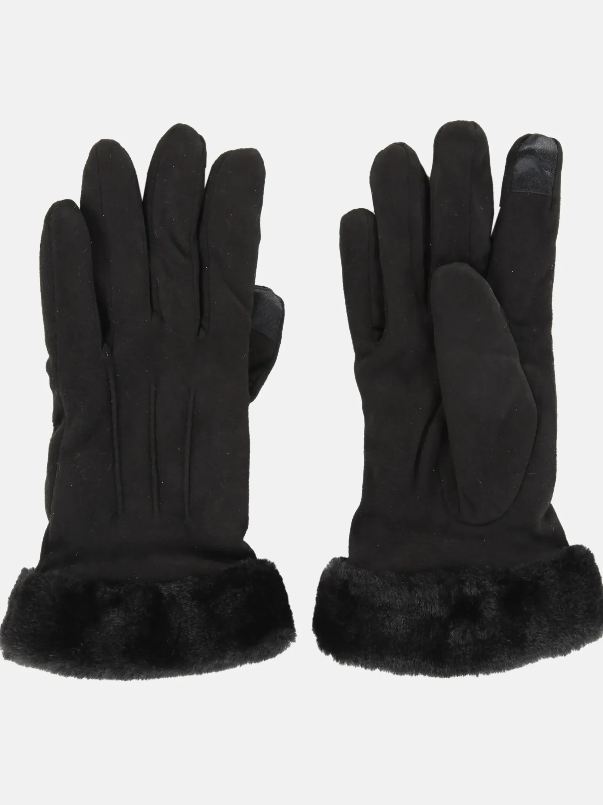 Damen Sure Damen Handschuhe mit Kunstpelz