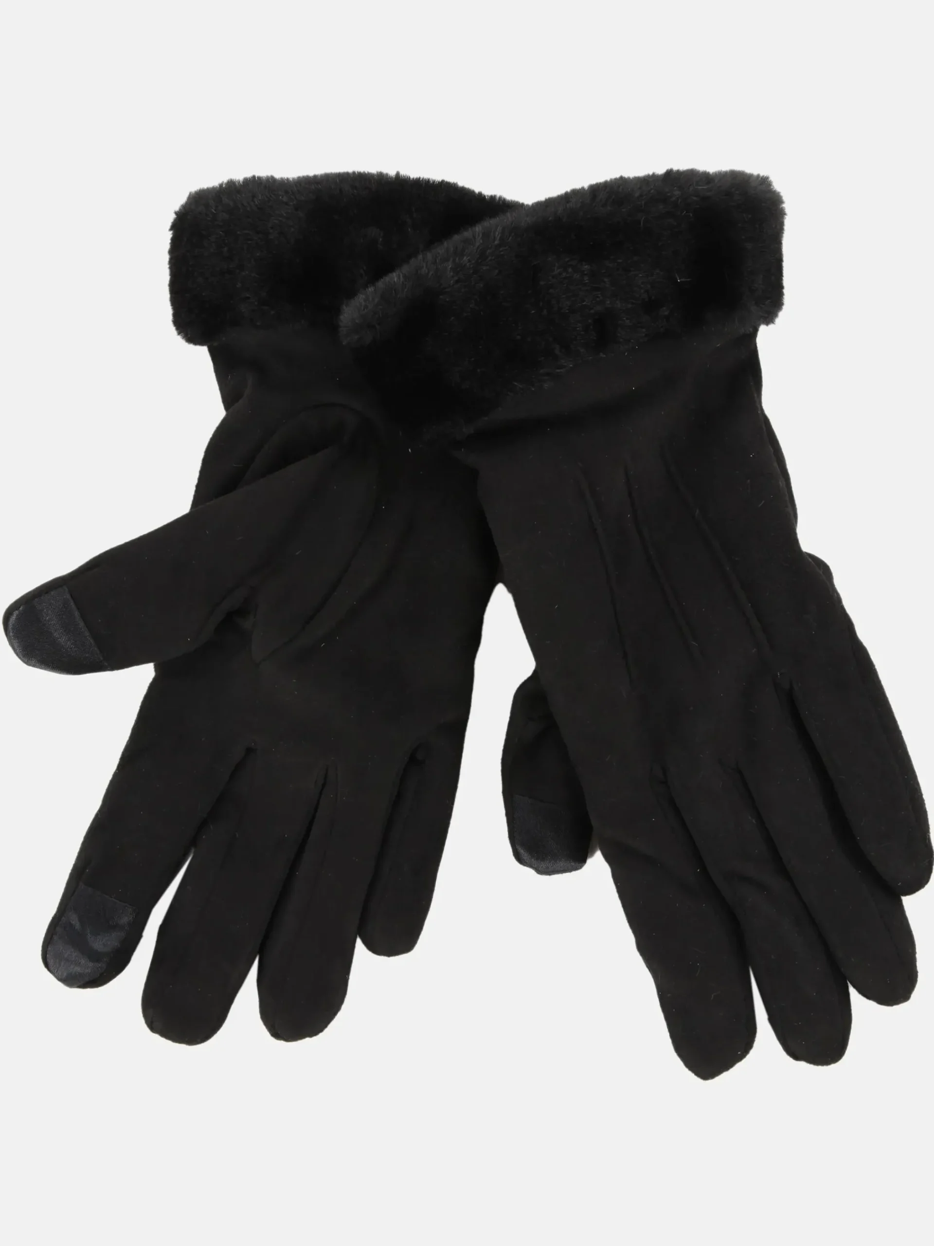 Damen Sure Damen Handschuhe mit Kunstpelz