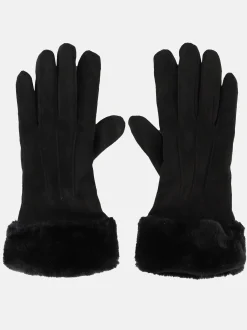 Damen Sure Damen Handschuhe mit Kunstpelz