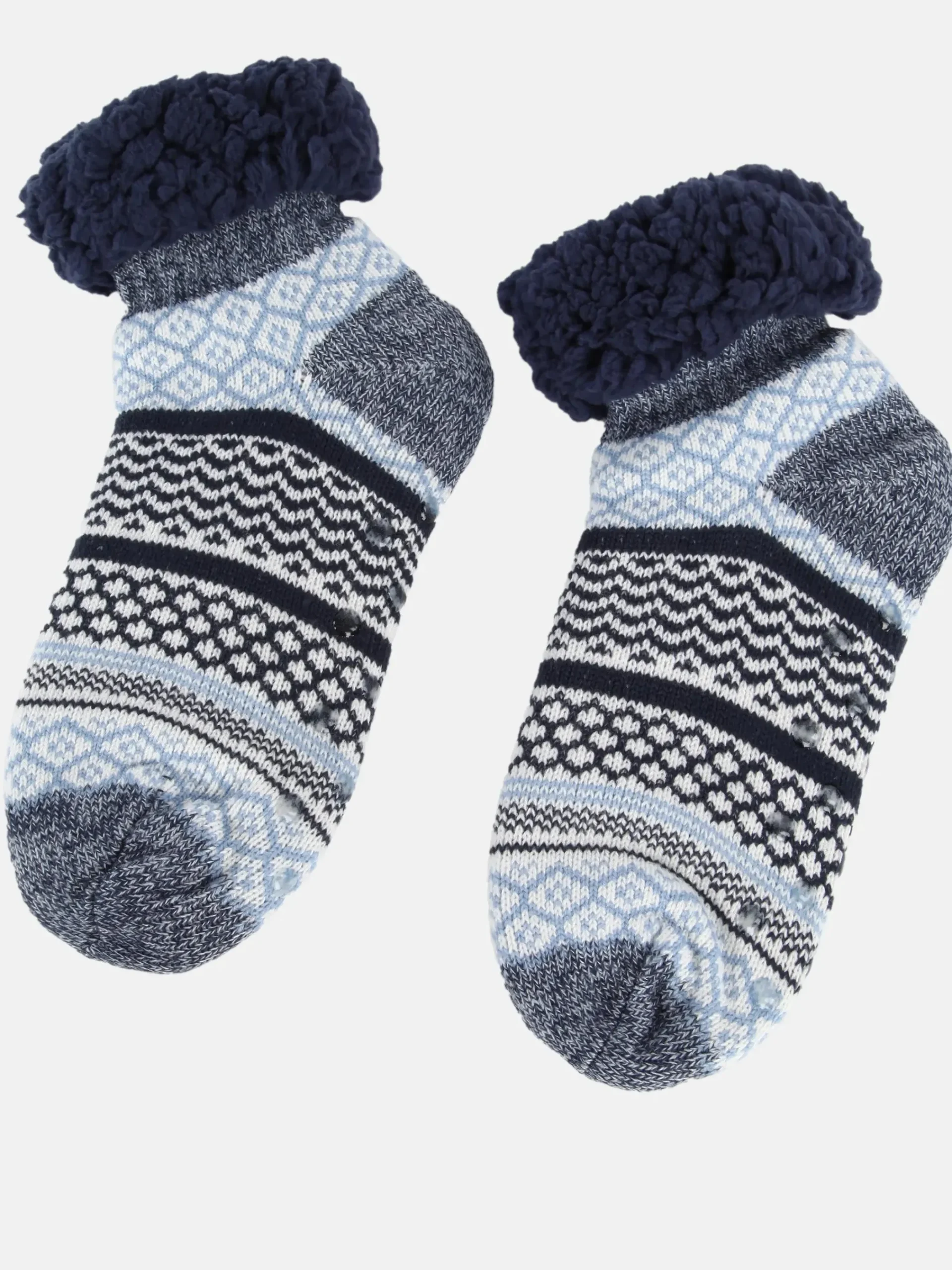 Damen No Manufacturer Damen Hausschuhsocken mit Teddyfell