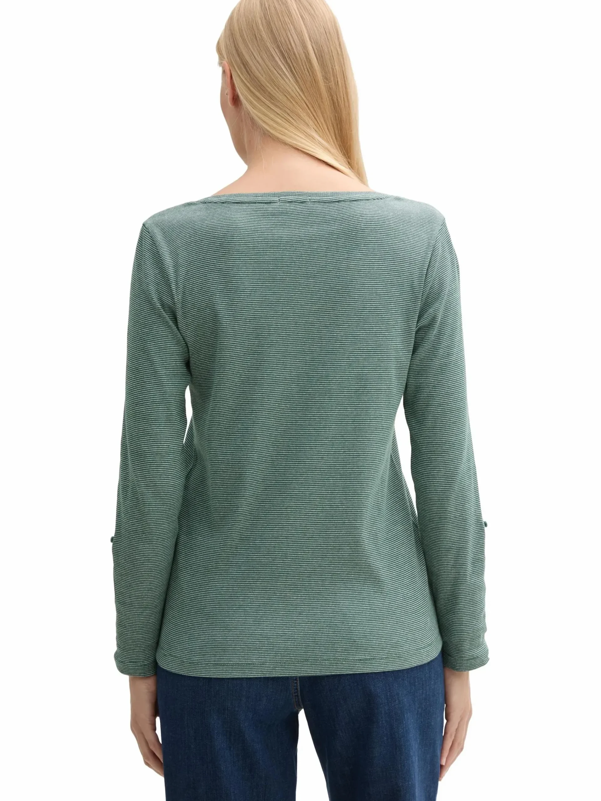 Damen Tom Tailor Damen Henleyshirt