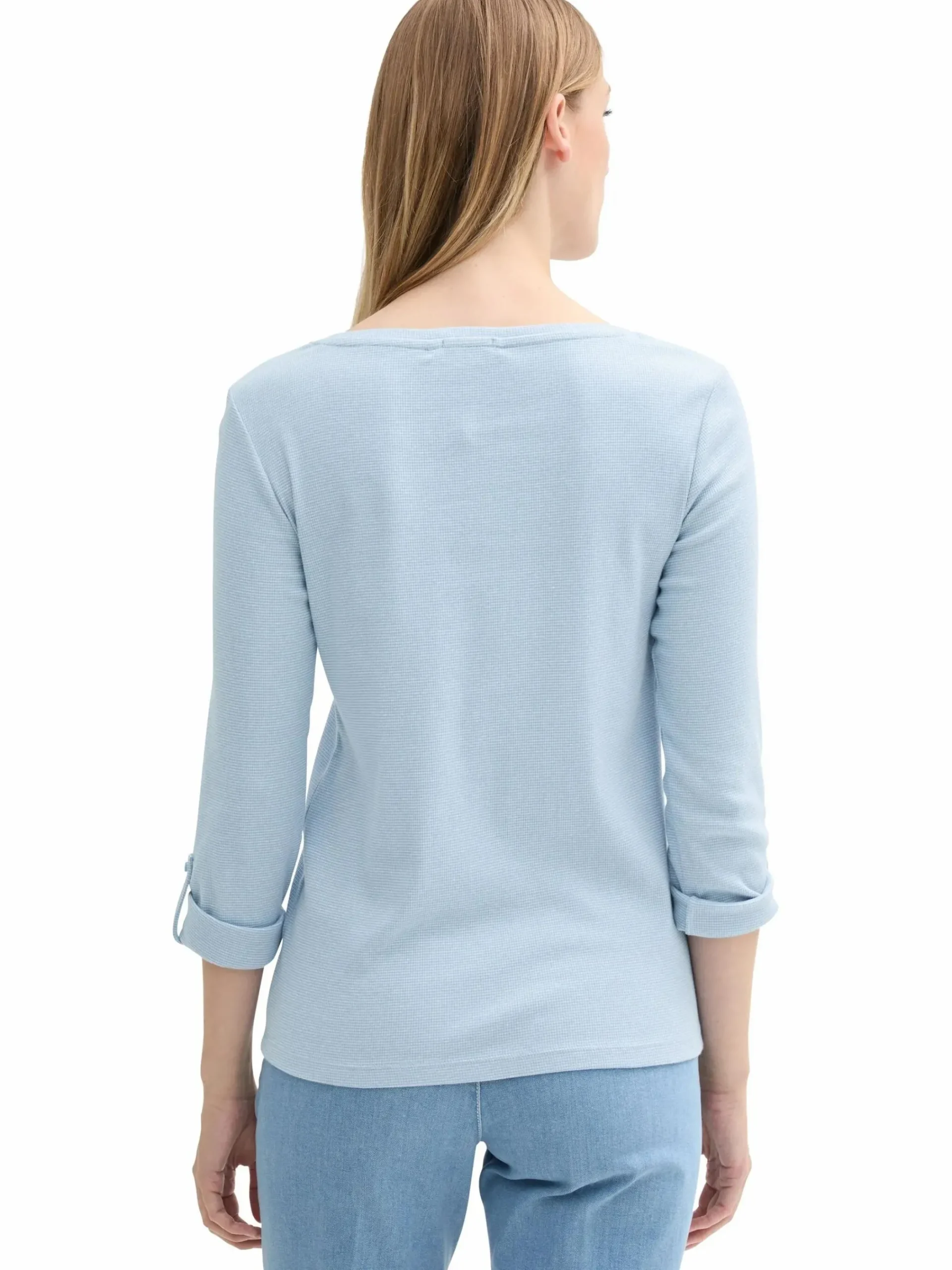 Damen Tom Tailor Damen Henleyshirt