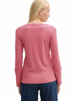 Damen Tom Tailor Damen Henleyshirt