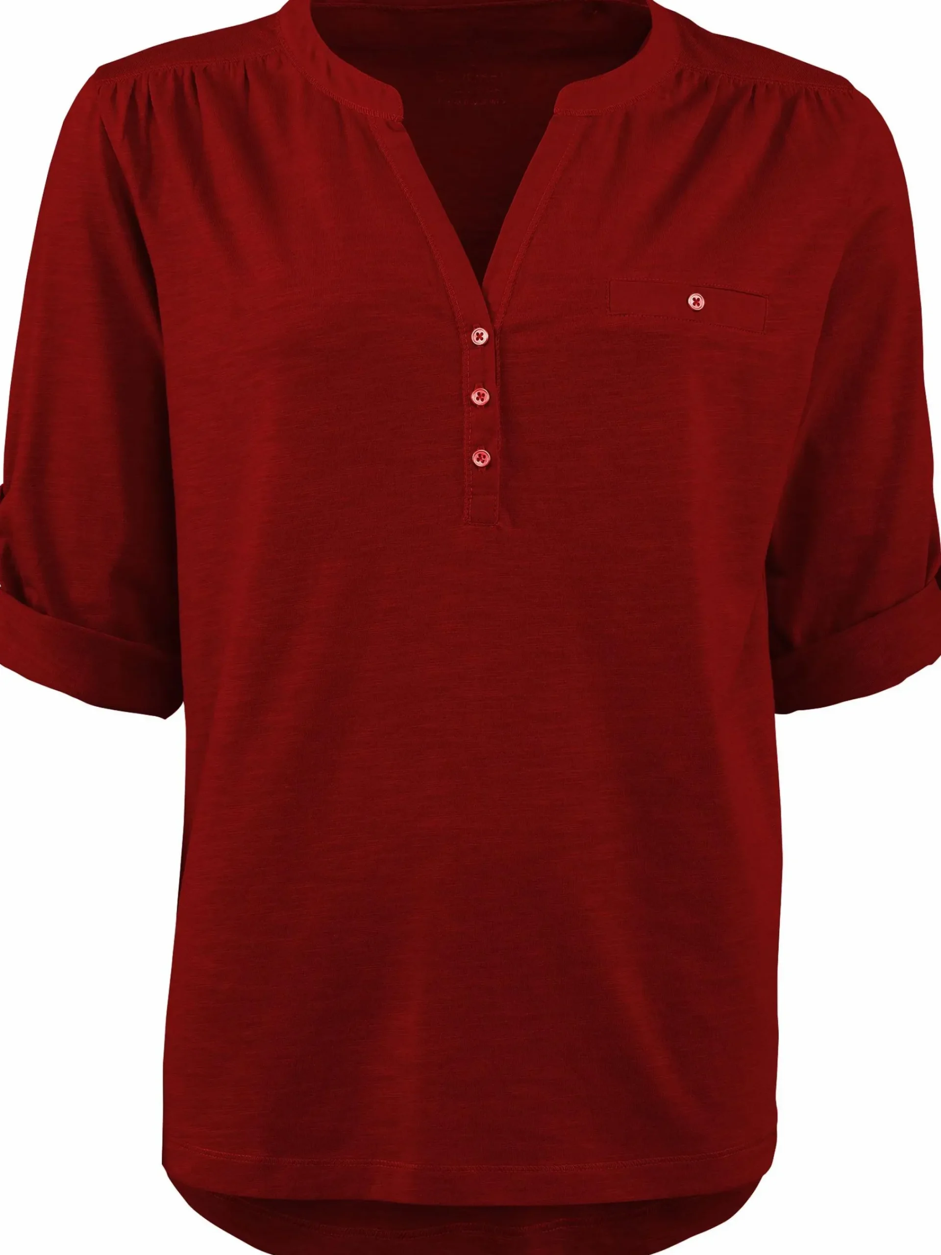 Damen Stooker DOB Damen Henleyshirt "Marie"