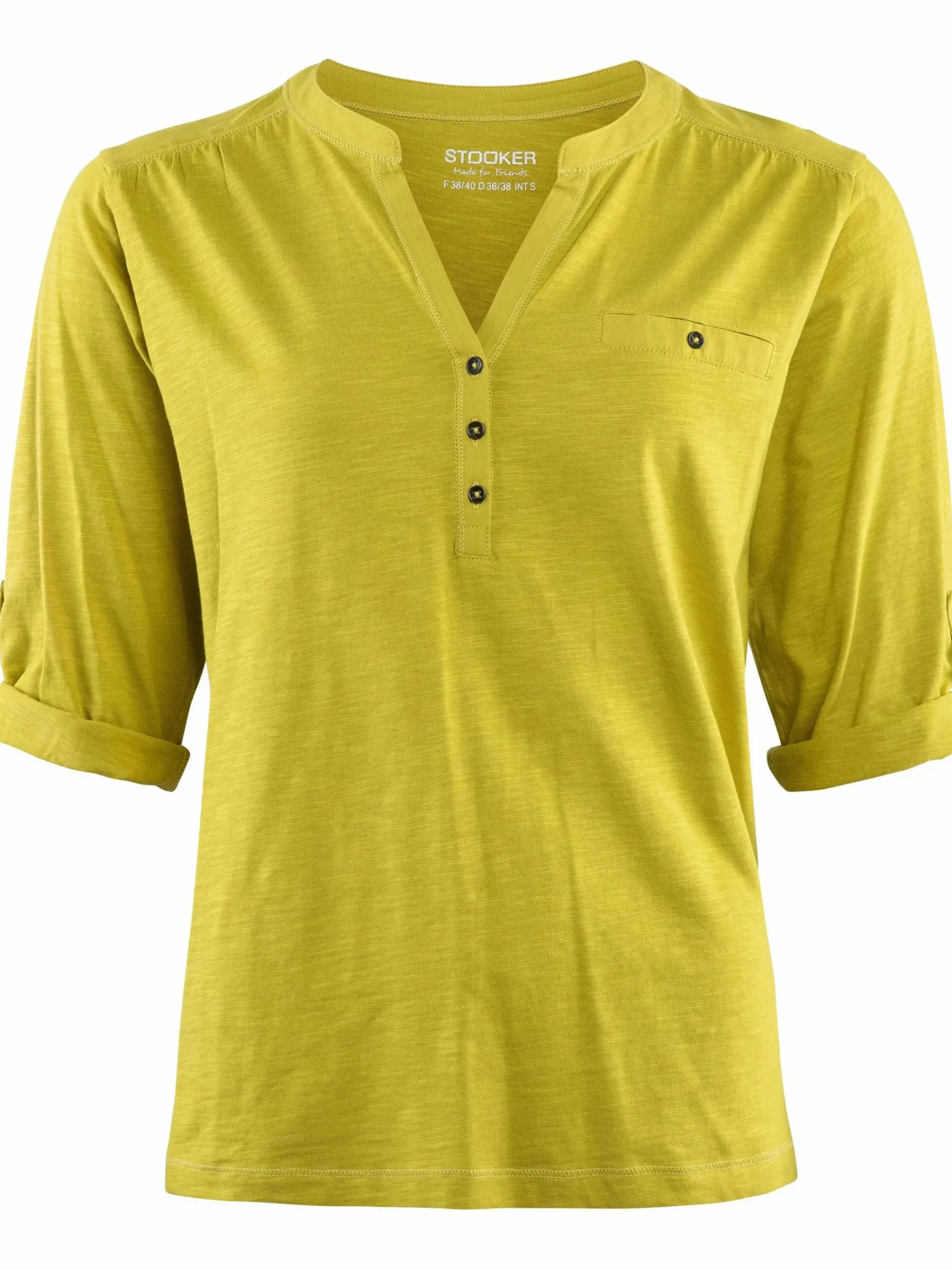 Damen Stooker DOB Damen Henleyshirt "Marie"