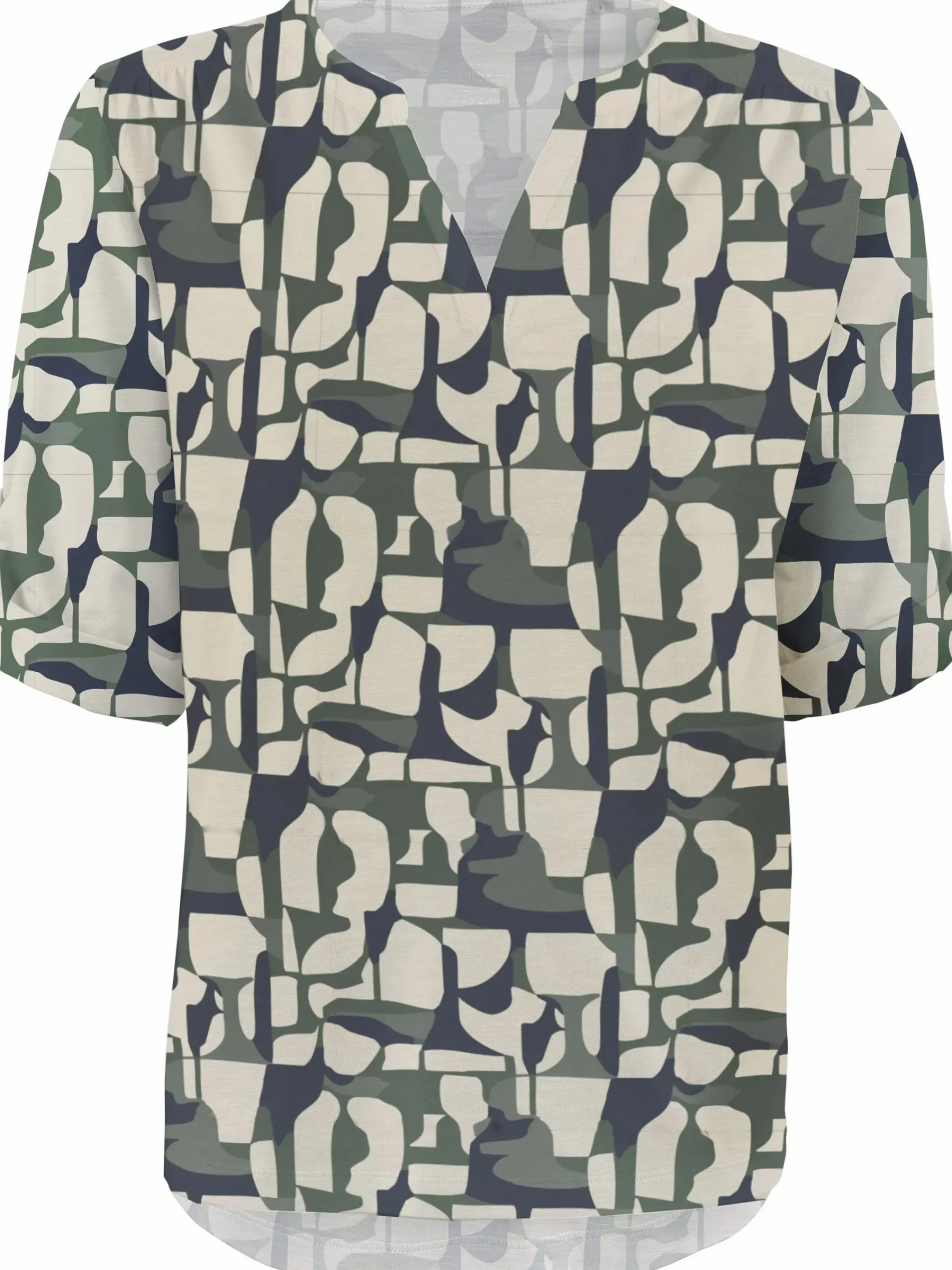 Damen Stooker DOB Damen Henleyshirt "Marie"