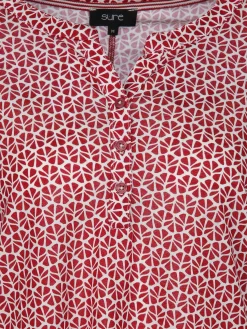 Damen Sure Damen Henleyshirt mit Muster