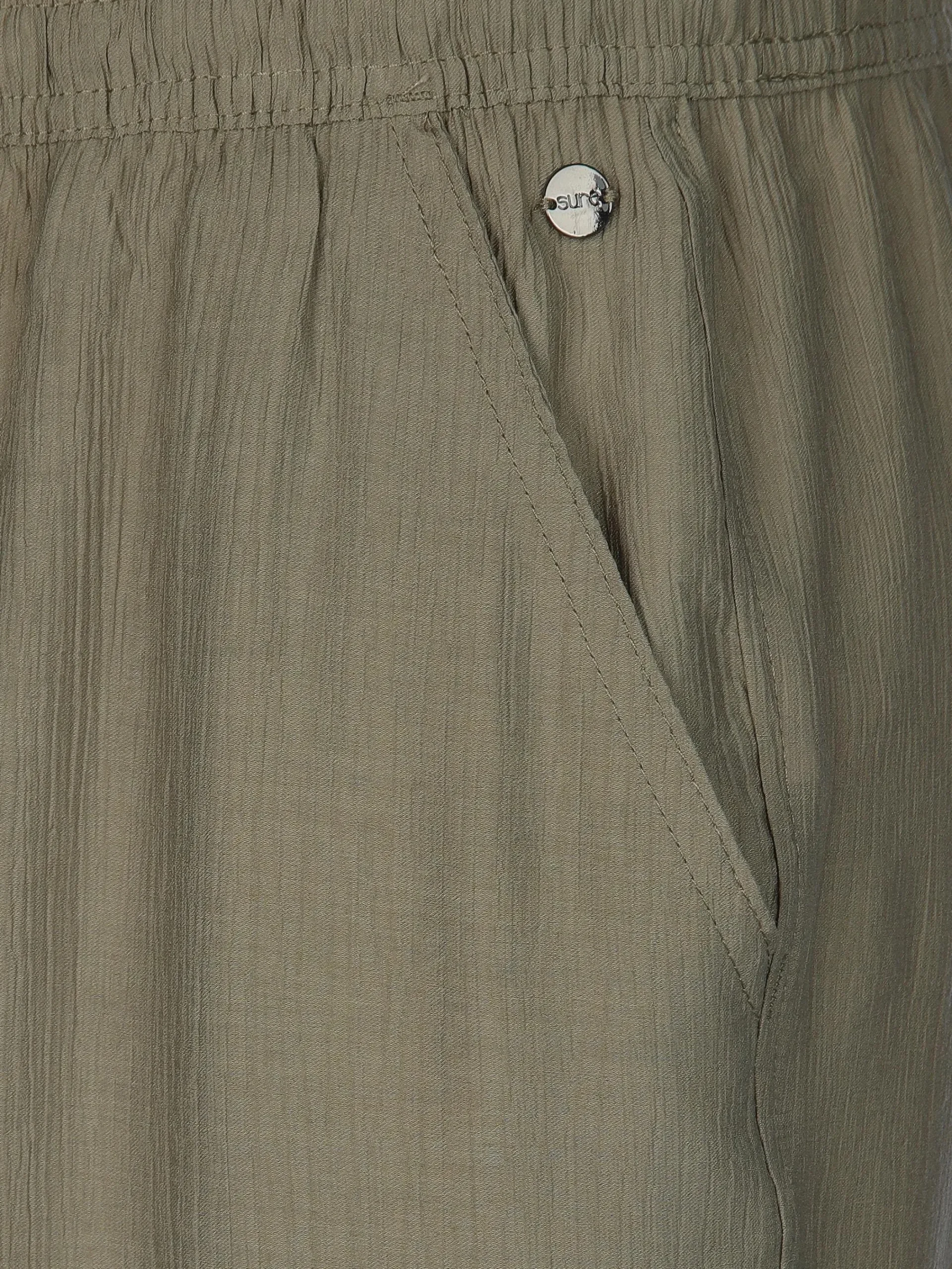 Damen Sure Damen Hose in Crinkle Optik